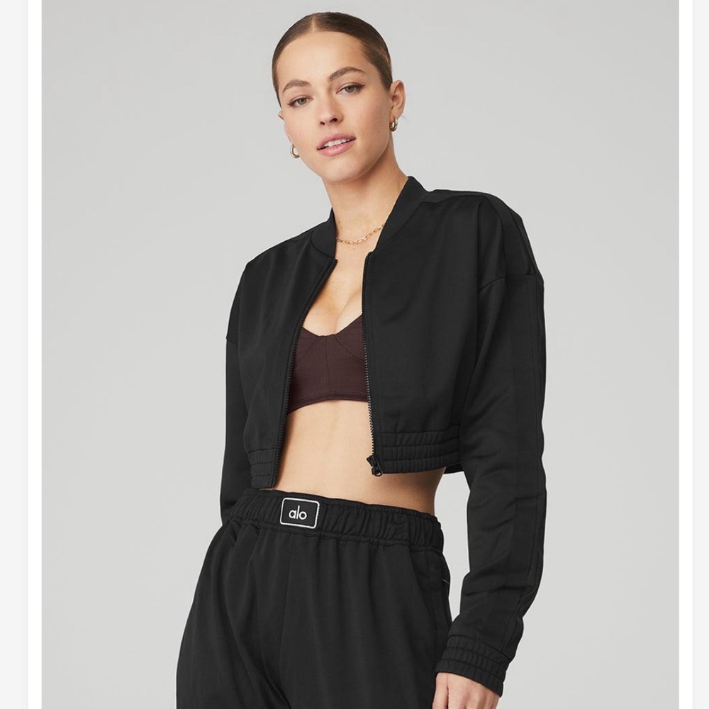 Alo Yoga Sold Out Prizewinner Jacket in Black